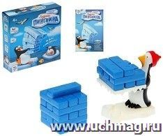 Настольная игра "Падающая башня". Льдины пингвина