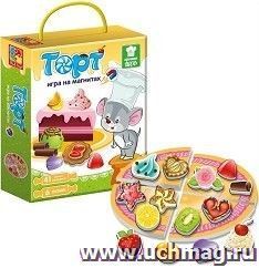 Игра настольная на магнитах "Крошка Шеф". Торт