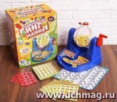 Игра настольная"Бингомания", 70 карточек