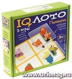 Набор настольных игр "IQ лото". Половинки