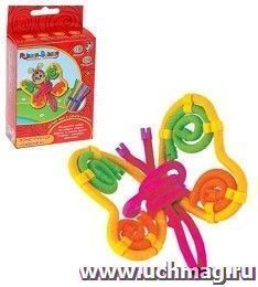 Конструктор Rubber-Bubber "Бабочка", 19 деталей