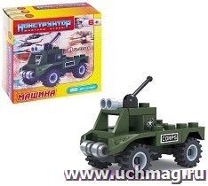 Конструктор "Машина военная", 25 деталей