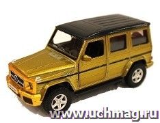Коллекционная игровая модель "Mercedes-Benz G63 AMG", металлик, микс