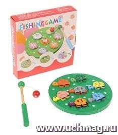 Игрушка магнитная "Рыбалка "Черепашки"