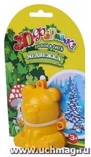 ЗD-формочка для песка и снега "Медвежка", 2 шт.