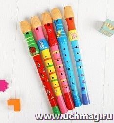 Игрушка музыкальная "Дудочка большая", микс