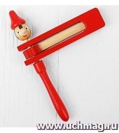 Игрушка музыкальная "Трещотка", микс