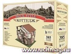 Конструктор из кирпичиков "Коттедж", 385 деталей