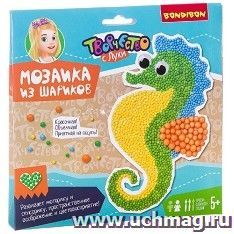 Набор для творчества Bondibon "Мозаика из шариков. Морской конек"
