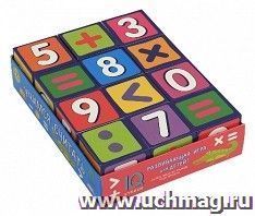 Учимся считать. Умные кубики в поддончике