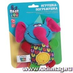 Игрушка-погремушка "Слон"