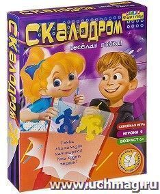 Игра настольная семейная "Скалодром. Веселая гонка"