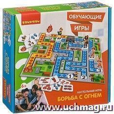 Игра обучающая Bondibon "Борьба с огнем"