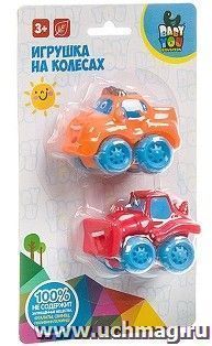 Набор игрушек на колесах Bondibon "Машинки", 2 шт.