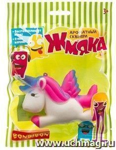 Сквиш плюшевый Bondibon "Жмяка. Единорожка"