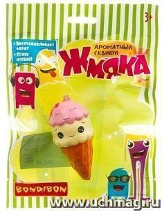 Сквиш Bondibon "Жмяка. Рожок"