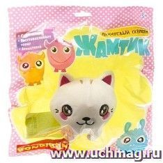 Сквиш плюшевый Bondibon "Жамтик. Котик"
