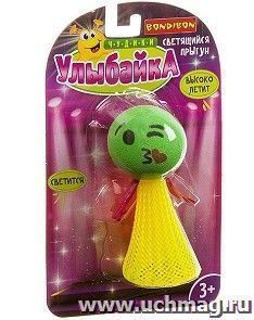 Игрушка Bondibon "Светящийся прыгун Улыбайка"