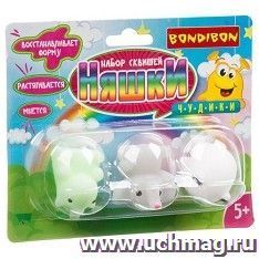 Набор сквишей Bondibon "Няшки. Единорог, слон, панда"