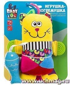 Игрушка-погремушка "Кот"