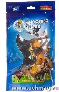 Набор диких животных Bondibon "Ребятам о зверятах", 5 шт.