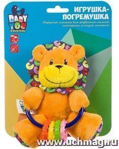 Игрушка-погремушка Bondibon "Лев"