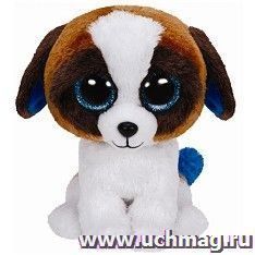 Игрушка мягкая "Beanie Boos". Щенок Дьюк, 15 см.