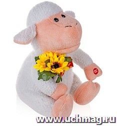 Игрушка мягкая поющая "Барашек Ромашкин"