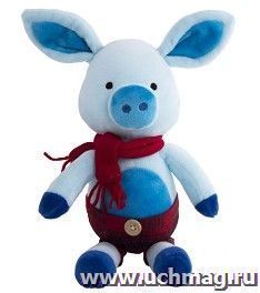 Игрушка мягкая "Поросенок Франт", 20 см.