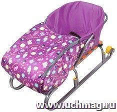 Сиденье для санок с чехлом для ног, микс