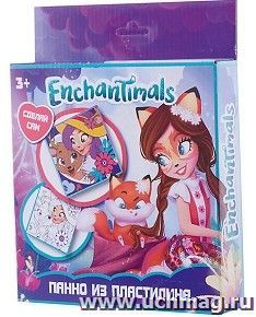 Панно из пластилина "Enchantimals"