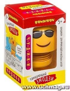 Игрушка-забава Bondibon "Танцующий на пружинке". Эмодзи крутой