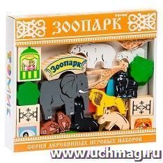 Конструктор деревянный "Зоопарк"