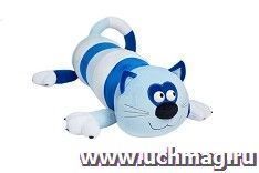 Игрушка мягкая ""Кот-Батон" голубой, 56 см