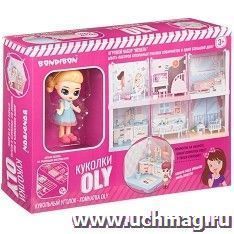 Игровой набор Bondibon «Мебель: спальня и куколка Oly"