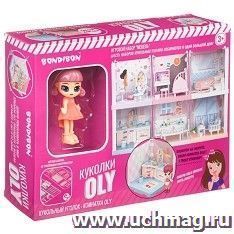 Игровой набор Bondibon «Мебель: гардеробная и  куколка Oly"