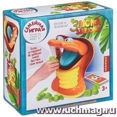 Настольная семейная игра Bondibon "Злюка змеюка"