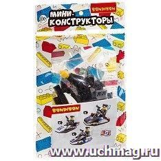 Мини-конструктор BONDIBON 3 в 1 "Полиция", в ассортименте
