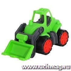 Игрушка "Маленький Трактор с грейдером", зелёный