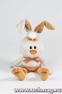 Игрушка мягкая "Зайка Мазайка" малый, 45 см
