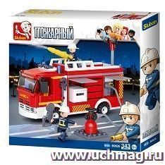 Конструктор "Пожарная машина с водонапорной установкой"