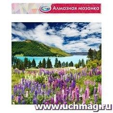 Алмазная мозаика "Пейзаж с озером"