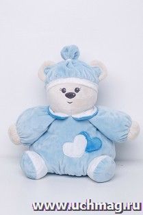 Игрушка "Мишка-погремушка", голубой