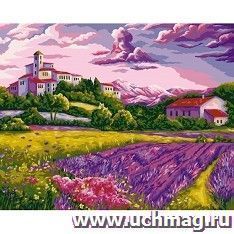 Картина по номерам "Тёплый вечер в Провансе", 40*50 см