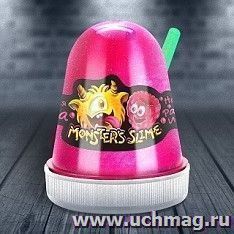 Слайм Monsters Slime "Ароматная Малина"