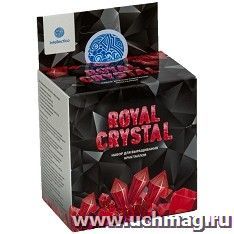 Научно - познавательный набор для проведения опытов "Royal Crystal", красный