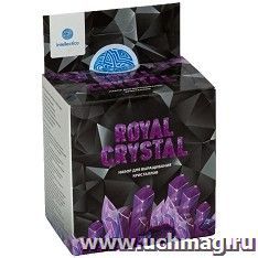 Научно - познавательный набор для проведения опытов "Royal Crystal", фиолетовый
