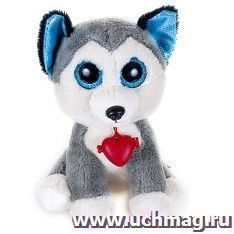 Игрушка мягконабивная "Глазастик Хаски"