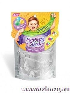 Слайм "Monsters Slime. Бабл гам"