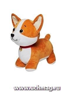 Игрушка мягкая Собачка "Корги Рокс", 30 см